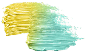 Pinselstrich mit Acrylfarbe