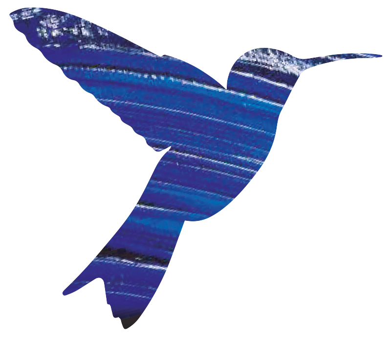 Kolibri Logo blau